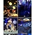 preiswerte Dekoration &amp; Nachtlicht-Planetariumsprojektor beleuchtet Galaxieprojektion 7 in 1 mit 360 rotierendem Nebel, Mondnachtlampe, Planet Aurora für Babyzimmer, Decke, Spielzimmer, Partybar