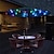 Χαμηλού Κόστους LED Φωτολωρίδες-ηλιακό αίθριο φως ομπρέλα εξωτερικού χώρου 104leds νεράιδα φωτιστικό κορδόνι αδιάβροχο για διακόσμηση κήπου αυλής κάμπινγκ πολύχρωμος χριστουγεννιάτικος φωτισμός