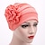 cheap Women&#039;s Hats-Women&#039;s Hats Spring Summer Plain Color Floral Beanie Hat Muslim Stretch Turban Hat Cap Hair Loss Headwear Hijab Cap