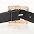 cheap Women&#039;s Belt-Women&#039;s Unisex PU Buckle Belt PU Leather Prong Buckle Crystal Rhinestone Casual Classic Party Daily Green White Black Brown