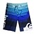 cheap Swim Trunks &amp; Board Shorts-Men&#039;s Swim Trunks Swim Shorts Quick Dry Board Shorts Knee Length Bottoms Breathable Drawstring with Pockets - Swimming Surfing Beach Water Sports Stripes Summer