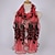 abordables Bufandas de mujer-1 Uds bufanda de mujer elegante Pavo Real bordado encaje bufanda largo suave chal transpirable toalla larga