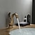 abordables Clásico-Grifo monomando para lavabo de baño vintage con forma de cisne de latón, grifo monomando para lavabo de baño monomando de un orificio montado en cubierta, grifo monomando para agua fría y caliente con manguera antigua