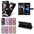 cheap Samsung Cases-Phone Case For Samsung Galaxy S24 S23 S22 S21 S20 Ultra Plus FE A72 A32 A52 S10 S9 S8 S7 Plus Edge Wallet Case with Stand Holder Flip Rhinestone Heart Glitter Shine Hard PU Leather