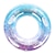 cheap Outdoor Fun &amp; Sports-Pool Floats Adults Float Glitter Starry Sky Pattern Swimming Ring with Handle Strong Buoyancy Inflatable Pool Tube Water Fun Toy for Swim