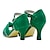 Χαμηλού Κόστους Latin Παπούτσια-Γυναικεία Παπούτσια χορού λάτιν Παπούτσια Χορού Εσωτερικό ChaCha Ημέρα St. Patrick Τακούνια Φιόγκος Ψηλοτάκουνο Ανοικτή Μύτη Λουράκι αστραγάλου Ενηλίκων Πράσινο