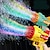 cheap Outdoor Fun &amp; Sports-Gatling Bubbles Machine Rocket Bubble Gun 29 Hole Automatic Soap Bubbles Machine Outdoor Toy For Children Birthday Gifts Wedding Party Summer Boys Gift