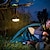ieftine Luminări și lumini de camping-lanternă de camping cu led agățat cort lumină portabilă în aer liber 5w mini lanternă electrică pentru camping drumeții pescuit urgență uragan