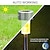 ieftine Lumini de cale și lanterne-12 bucăți lumini pentru căi în aer liber Lumină solară de grădină cu led rezistentă la apă Lumină solară pentru gazon pasarelă de grădină solară peisaj decorare lumină de noapte
