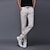 Χαμηλού Κόστους Chinos-Ανδρικά Παντελόνια κινέζικα Casual παντελόνι Παντελόνι για τζόκινγκ Μπροστινή τσέπη Σκέτο Άνεση Αναπνέει Επίσημο Επιχείρηση Κλασσικό Smart Casual Κόκκινο Κρασιού Μπλε Ρουά