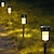 cheap Pathway Lights &amp; Lanterns-12pcs Outdoor Pathway Lights Solar Garden Light Waterproof LED Solar Lawn Light Garden Deck Walkway Solar Landscape Decoration Night Light
