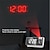 cheap Radios and Clocks-Smart Alarm Clock S282A for Led Digitale Projectie Wekker Tafel Elektronische Wekker Met Projectie  Tijd Projector Slaapkamer Nachtkastmodus