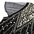 billiga Great Gatsby-Glada 20-talet 1920-talet Cocktail klänning Vintage klänning Flapper-klänning Klänningar Balklänning Maxi Den store Gatsby charleston Dam Paljetter Sjöjungfru / trumpet Djup V-hals Halloween Bröllop
