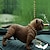 رخيصةأون معلقات وديكورات السيارات-starfire جديد أزياء مضحك لطيف pitbull الكلب سيارة الديكور الداخلي السيارات زخرفة لوحة اكسسوارات المنزل لا قاعدة