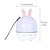 cheap Décor &amp; Night Lights-LED Projector Night Light Charging Rotating Projection Nightscape Lamp with Rabbit Ears for Baby Kids Room Bedside Lamp