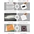رخيصةأون ملصقات البلاط-24/48 قطعة ملصقات حائط إبداعية مقاومة للماء لغرفة المعيشة والحمام والمطبخ ذاتية اللصق مقاومة للماء ملصقات بلاط رمادية اللون