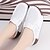 cheap Women&#039;s Sandals-Women&#039;s Mules Platform Sandals Plus Size Heeled Mules Flat Heel Round Toe Casual Minimalism Daily PU Leather Loafer Spring Summer Solid Colored Almond White / Silver White