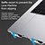 billige USB Gadgets-LH-T619 Laptop køleplade Aluminiumslegering Bærbar Foldbar Justerbar vinkel Justerbar højde Ventilator