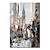 cheap Landscape Paintings-Mintura Handmade City Landscape Oil Painting On Canvas Wall Art Decoration Modern Abstract Picture For Home Decor Rolled Frameless Unstretched Painting