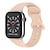 preiswerte Apple Watch Armbänder-1 Stück Smartwatch-Band Kompatibel mit Apple  iWatch 38/40/41mm 42/44/45/49mm Silikon Wasserfest Verstellbar Atmungsaktiv Sportband für ich schaue Smartwatch Gurt Armband für Series 8 7 6 5 4 3 2 1 SE