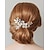 abordables Accessoires cheveux femme-1 pc femmes filles peignes à cheveux épingle à cheveux peigne pour mariage peigne à cheveux strass cheveux accessoires mariées pince à cheveux pour demoiselle d&#039;honneur et femmes filles