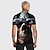 cheap Men&#039;s Tees &amp; Tank Tops-Men&#039;s Tee T shirt Tee 3D Print Graphic Patterned Round Neck Casual Daily 3D Print Short Sleeve Tops Designer Fashion Cool Comfortable Black / Summer / Summer