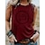 cheap Sports Athleisure-Women&#039;s Tank Top Print Crew Neck Cotton Heart Letter &amp; Number Sport Athleisure Shirt Sleeveless Breathable Soft Comfortable Everyday Use Street Casual Daily Activewear Outdoor