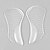 ieftine Branț &amp; Inserații-Pentru femei Gel Branțuri &amp; Inserturi / Plasture de protecție pentru călcâi Anti-Uzură Casual Transparent 1 pereche Toate Sezoanele
