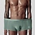 cheap Men&#039;s Boxers Underwear-Men&#039;s 1pack Underwear Basic Panties Boxers Underwear Print Cotton Antibacterial Leak Proof Pure Color Mid Waist Black White