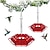 cheap Bird Accessories-Hummingbird Feeders for Outdoor Marys Hummingbird Feeder with Perch and Built-In Ant Moat Outdoor Bird Feeder Pet Bird Supplies