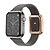 abordables Bracelets Apple Watch-1 pc Bracelet de montre connectée Compatible avec Apple  iWatch 38/40/41mm 42/44/45mm Vrai Cuir Ajustable Élastique Fermoir Classique Bracelet Sport pour je regarde Montre intelligente Sangle Bracelet