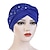 baratos Chapéus de mulher-Chapéu hijab feminino muçulmano índia com miçangas turbante lenço de cabeça envoltório de cabeça islâmico senhora gorro capa de queda de cabelo