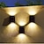 baratos Candeeiros Luzes de Exterior-2/4 peças lâmpada de luzes de parede solar deck de cerca ao ar livre luzes led à prova d&#039;água para decoração de jardim lâmpadas de decoração de parede varanda quintal luz de jardinagem de rua