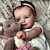 cheap Reborn Doll-20 inch Reborn Baby Doll Full Body Silicone Waterproof Reborn Maddie Doll Hand-Detailed Painting with Visible Veins Lifelike 3D Skin Tone