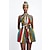 Χαμηλού Κόστους αφροκεντρική μόδα-Γυναικεία Ολόσωμη φόρμα Μοντέρνα αφρικανικά ρούχα Μπόχο Αφρικανική εκτύπωση Kitenge Κύρια ηθοποιός Μασκάρεμα Ενήλικες Φόρεμα Πάρτι
