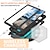 Недорогие Чехлы для Samsung-телефон Кейс для Назначение SSamsung Galaxy S23 S22 Плюс Ультра Плотные Защита от пыли Сопротивление падению с четырех углов Откидная подножка Геометрический рисунок Металл