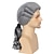 cheap Historical Wigs-Hair Grey Colonial Wig Mens Powdered Wig for Cosplay Judge Lawyer Wig Funny Wigs  Wigs