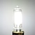 ieftine Lumini LED Bi-pin-10 buc. bec led g9 super luminos, dimmerabil, lampă din sticlă de 220 V, lumină cu putere constantă, iluminare cu led, becuri g4 cob