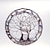 Χαμηλού Κόστους Υπαίθρια κρεμάστρα τοίχου-μεταλλικό δέντρο της ζωής δαχτυλίδι από σφυρήλατο σίδηρο δαχτυλίδι της ζωής χειροτεχνία κήπου διακόσμηση τοίχου αξεσουάρ χειροτεχνίας αυλής αυλής