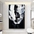 Χαμηλού Κόστους Πίνακες Ανθρώπων-Mintura χειροποίητη φιγούρα ελαιογραφία σε καμβά διακόσμηση τοίχου μοντέρνα αφηρημένη εικόνα για διακόσμηση σπιτιού τυλιγμένη ζωγραφική χωρίς πλαίσιο