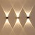 abordables appliques murales extérieures-appliques murales extérieures modernes led appliques murales intérieures magasins de plein air / cafés applique murale en aluminium ip65 85-265v 6 w