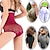cheap Control Panties-Corset Women&#039;s Control Panties Shapewears Office Christmas Halloween Wedding Party Maroon Almond Black Spandex Sport Seamless Sexy Seamed Lace Up Classic Tummy Control Push Up Lace Solid Color Spring