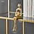 cheap Statues-Golden Abstract Figure Ornament Decorative Objects Resin Modern Contemporary for Home Decoration Gifts 1pc