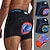 baratos Roupa interior masculina e Camada Base-WOSAWE Homens Bermudas Acolchoadas Para Ciclismo Moto Calção Calças Modelagem Semi-Form Fit Ciclismo de Montanha Ciclismo de Estrada Esportes Riscas Tapete 3D Respirável Secagem Rápida Redutor de Suor