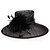 billige Partyhatter-populære lin kvinner utendørs / bankett / casual / travelings hatter med fjær