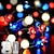 abordables Guirlandes Lumineuses LED-Guirlandes lumineuses à led 4m/10ft 40led décorations rouge blanc bleu guirlande lumineuse à piles fil de cuivre décorations patriotiques