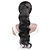 cheap Ponytails-Ishow Brazil Human Hair Velcro Ponytails Body Wave Long Daily Wear
