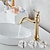 cheap Classical-Retro Style Antique Brass/ORB/Brushed Nickel Bathroom Sink Faucet Rotatable Single Handle One Hole Bath Taps
