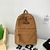 levne Bookbags-školní batoh bookbag jednobarevný pro studenty chlapce dívky velká kapacita nastavitelné ramenní popruhy plátěná školní taška batoh brašna 19,45 palce, dárek do školy