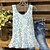 cheap Women&#039;s Plus Size Tops-Women&#039;s Plus Size Tops Tank Top Floral Leaf Print Sleeveless V Neck Streetwear Daily Holiday Cotton Spandex Jersey Spring Summer Green Blue